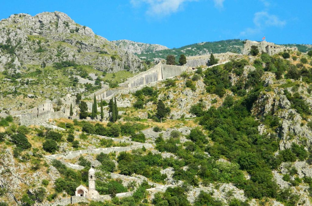 A Fortaleza de São João está na lista de o que fazer em Montenegro que você não pode perder