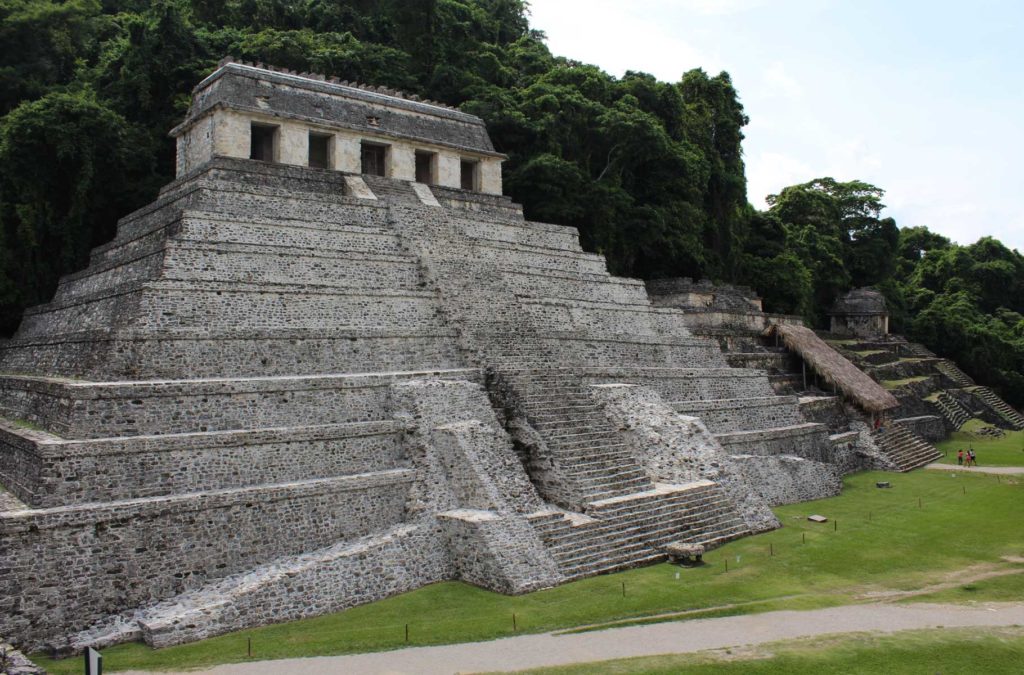 Templo das Inscrições, nas ruínas maias de Palenque, no México