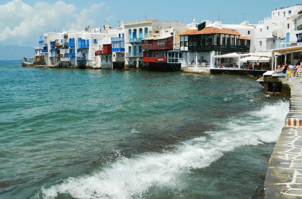Roteiro de viagem pela Grécia - 'Little Venice', em Mykonos
