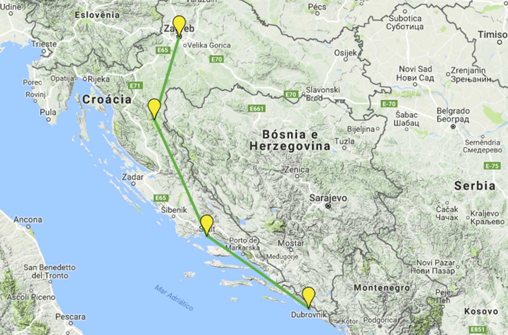 Roteiro de viagem pela Croácia: 8 dias de Dubrovnik a Zagreb