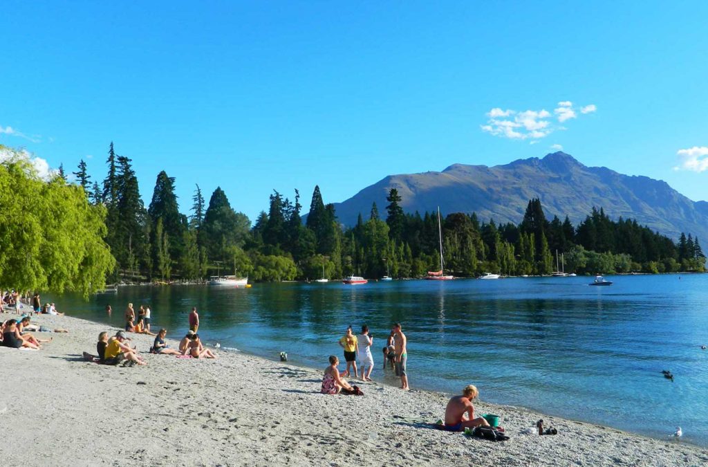 Roteiro de viagem pela Nova Zelândia - Lago Wakatipu, em Queenstown