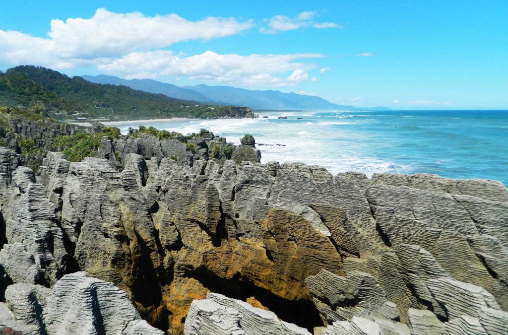 Roteiro de viagem pela Nova Zelândia - Pancake Rocks