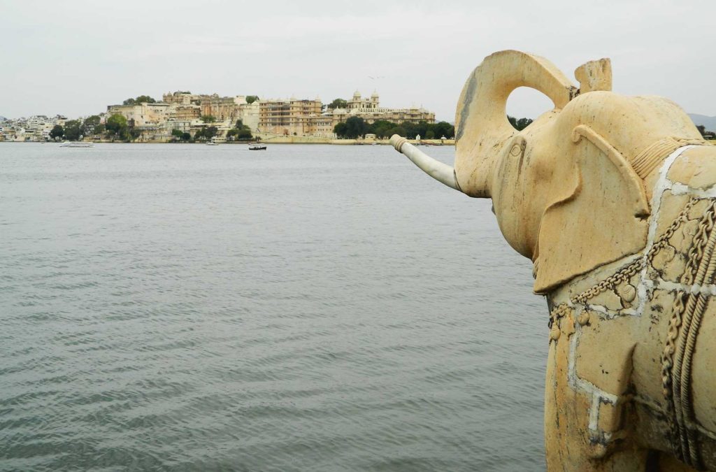 Roteiro de viagem pela Índia - Hotel Taj Lake Palace, em Udaipur