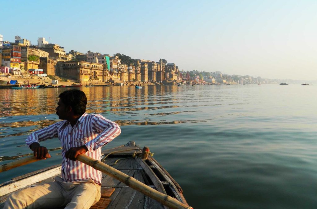 Roteiro de viagem pela Índia - Rio Ganges, em Varanasi