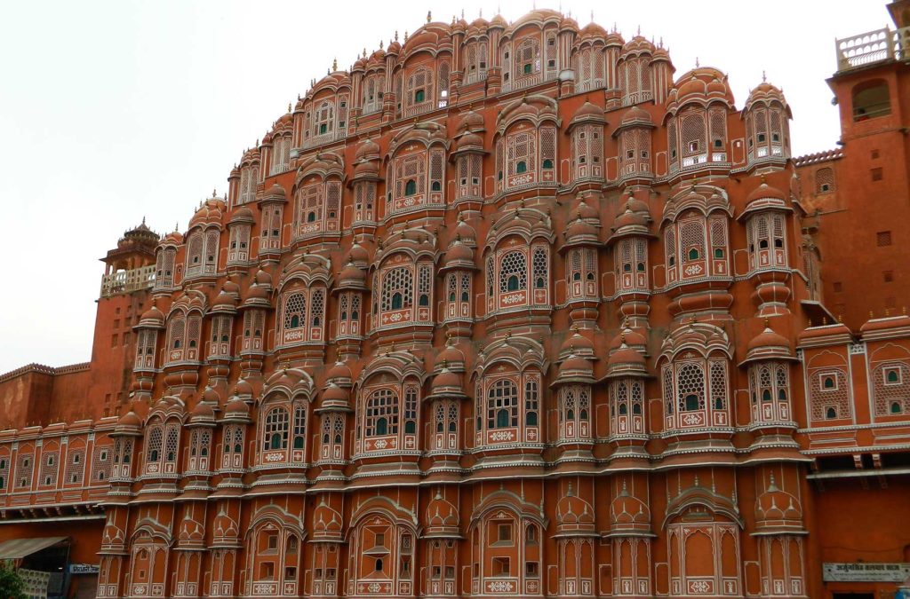 Roteiro de viagem pela Índia - Hawa Mahal, em Jaipur
