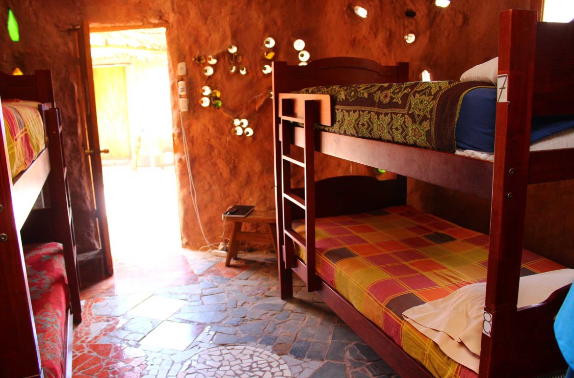 Onde se hospedar no deserto do Atacama e pagar barato: US$ 10 Foto: Ticiana Giehl e Marquinhos Pereira/Escolha Viajar