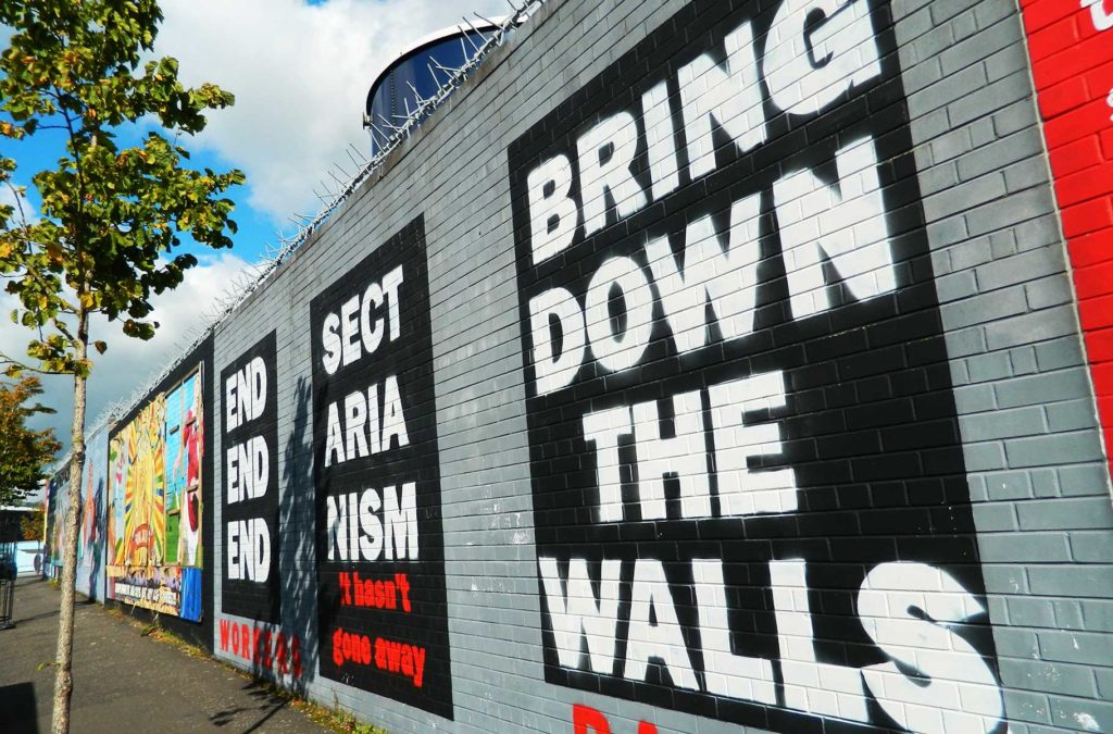 O que fazer na Irlanda do Norte - Muro de Belfast