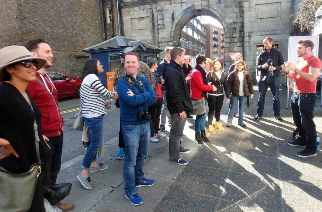 'Free walking tour' em Dublin