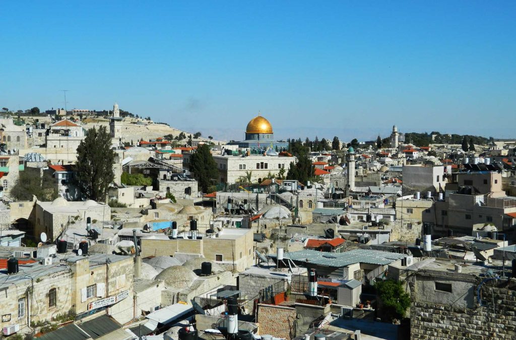 O que fazer em Jerusalém - Vista das muralhas da Cidade Velha