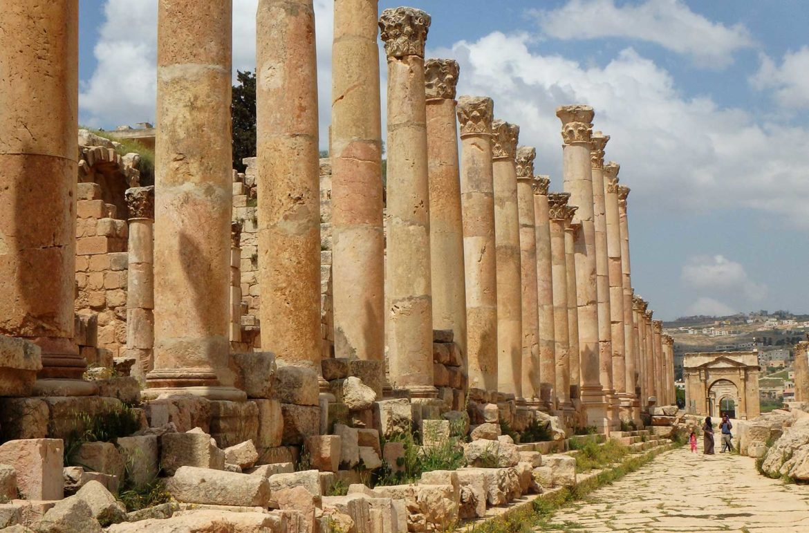 Fotos da Jordânia - Ruínas de Jerash