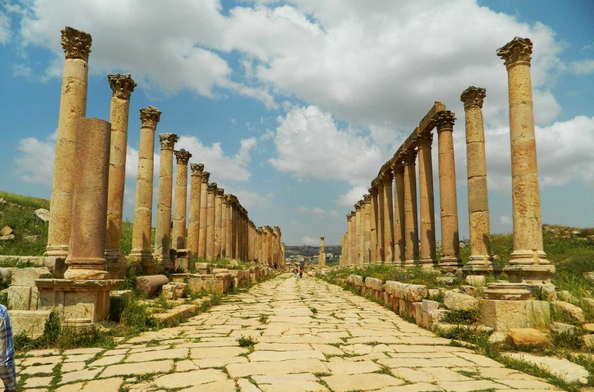 Fotos da Jordânia - Ruínas de Jerash