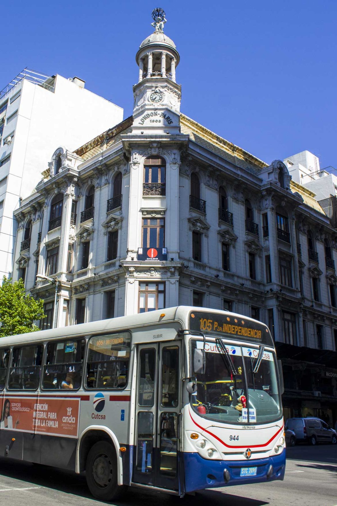 Fotos de Montevidéu - Avenida 18 de Julio