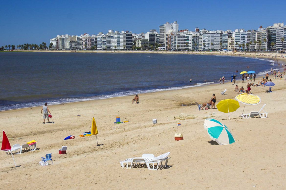 Fotos de Montevidéu - Praia de Pocitos