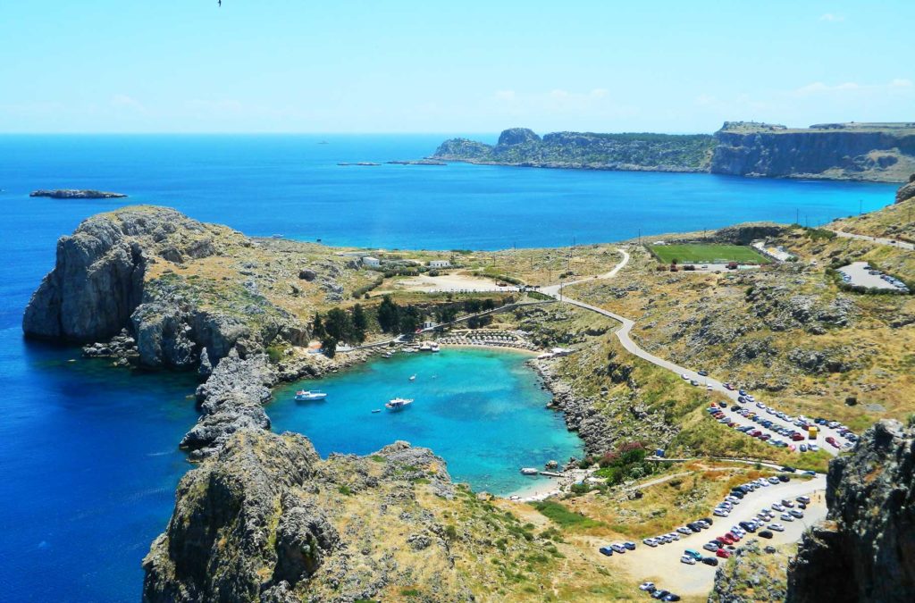 Praias mais bonitas da Europa - Saint Paul's Bay (Grécia)