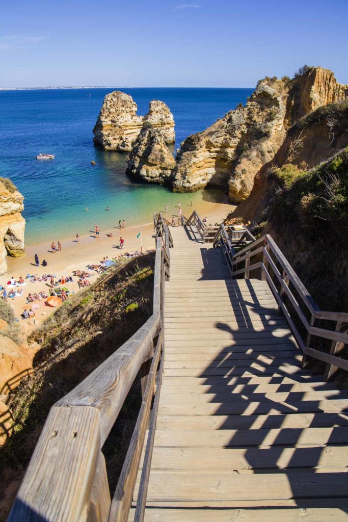 Praias mais bonitas da Europa - Praia do Camilo (Portugal)