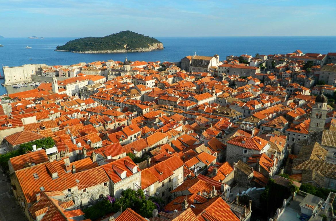 Fotos da Croácia - Vista de Dubrovnik