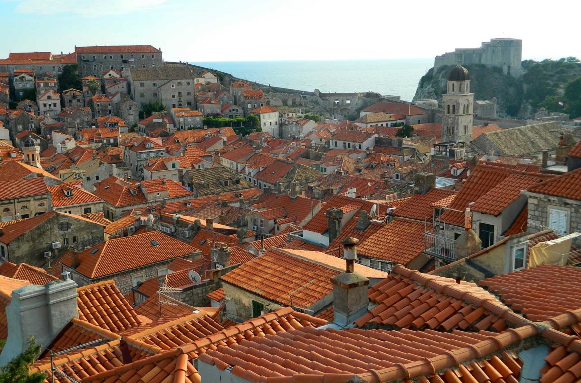 Fotos da Croácia - Vista de Dubrovnik