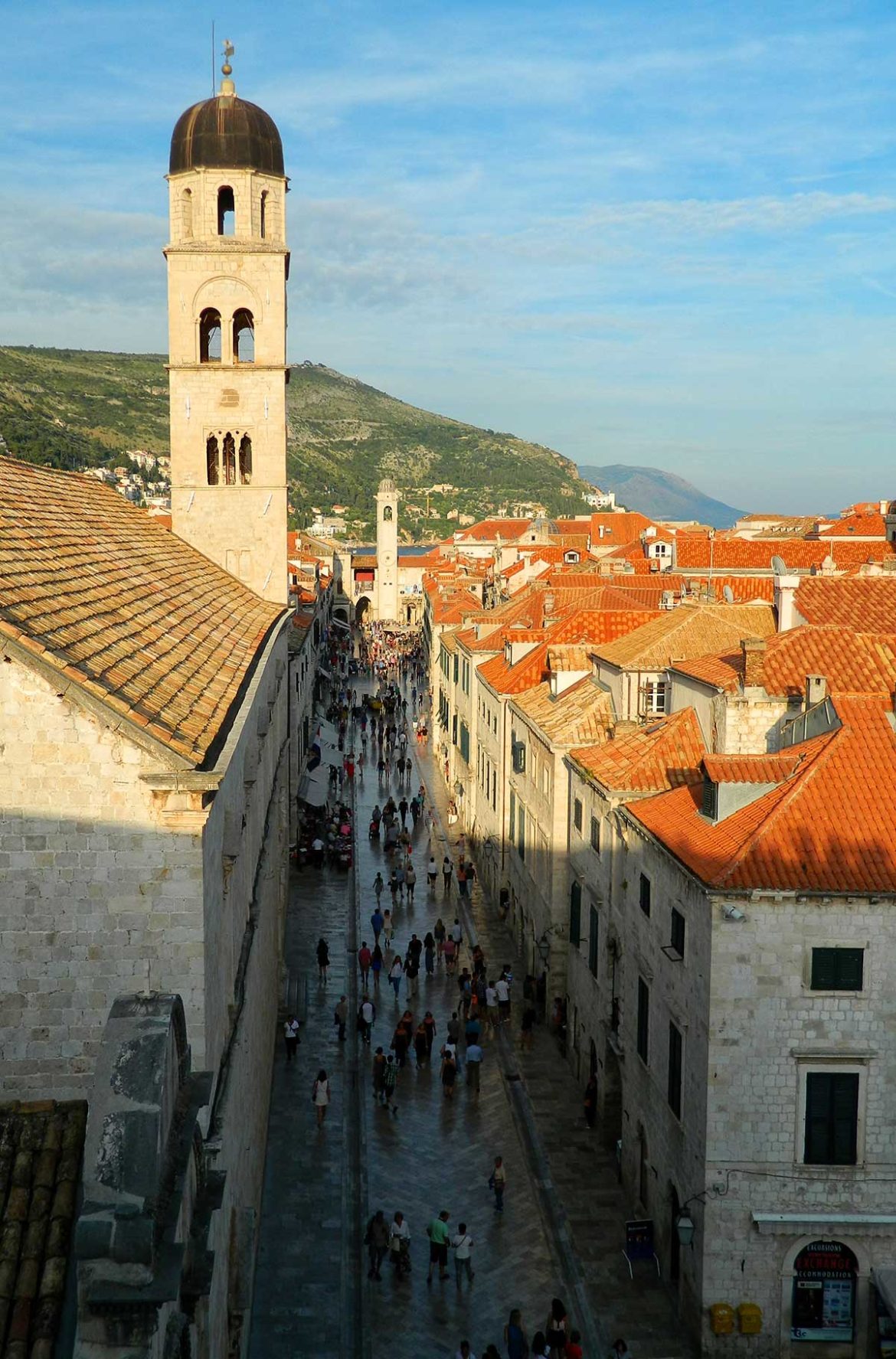 Fotos da Croácia - Vista de Dubrovnik