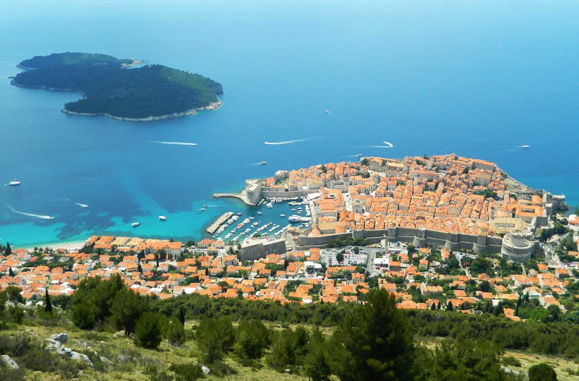 Fotos da Croácia - Vista de Dubrovnik