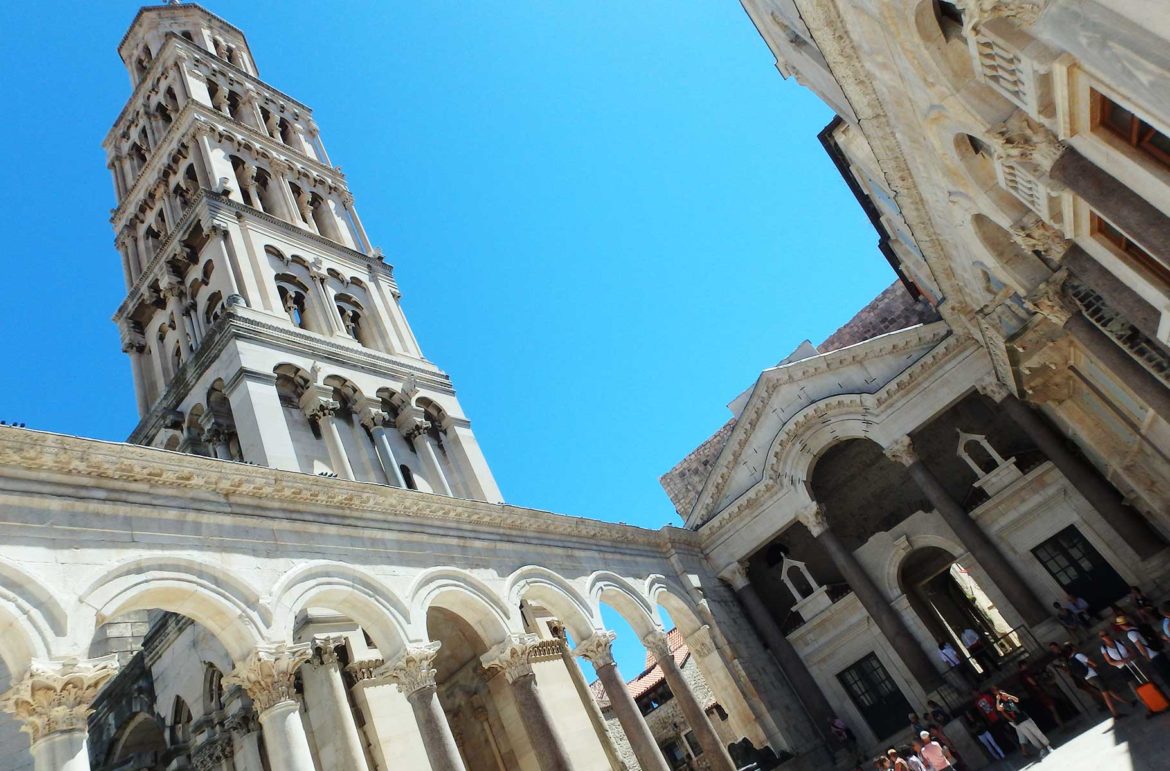 Fotos da Croácia - Catedral de Sveti Duje e Palácio de Diocleciano, em Split