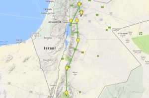 Guia de viagem Jordânia - Roteiro