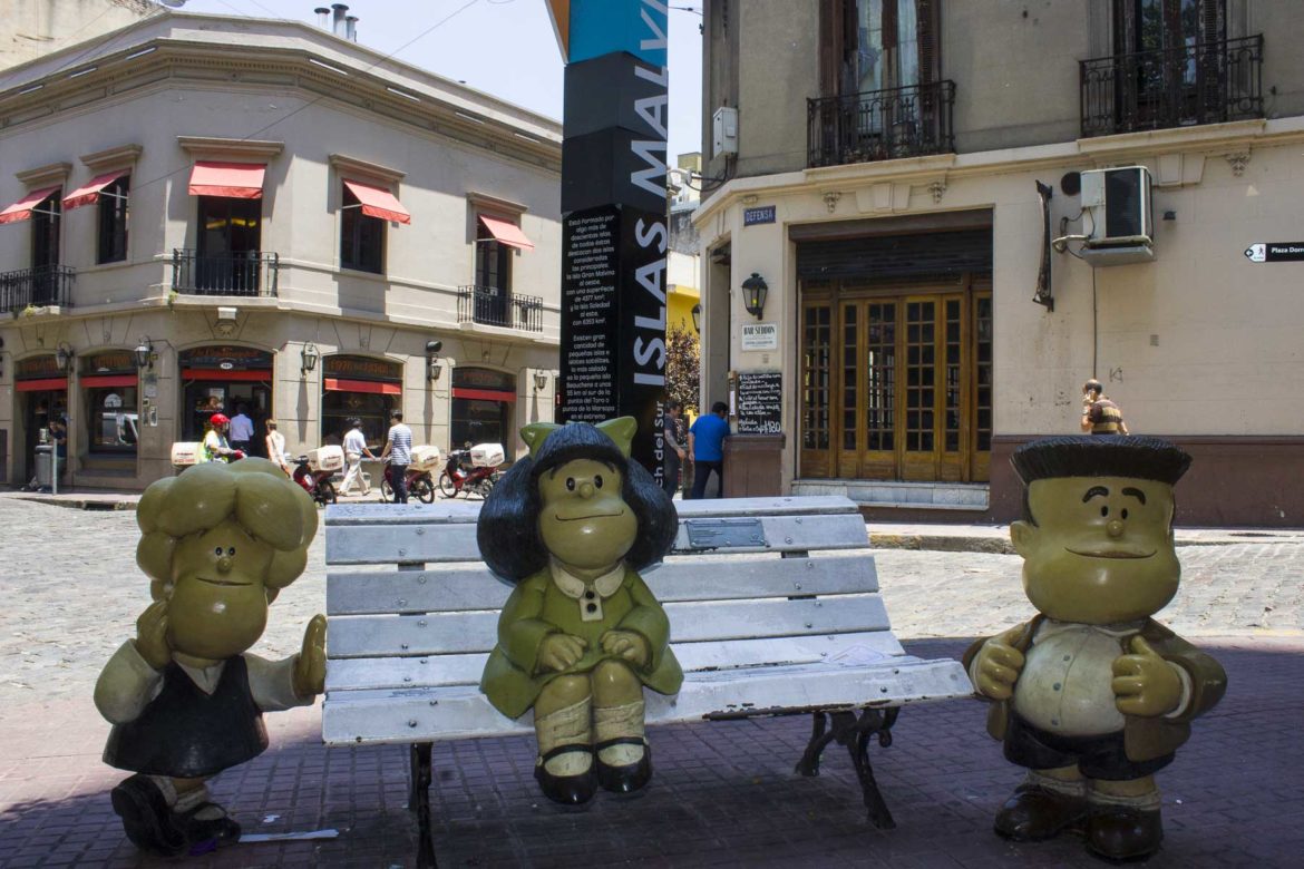 Fotos de Buenos Aires - Estátua de Mafalda