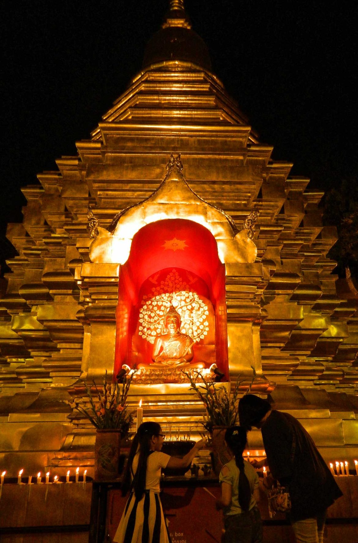 Templo Wat Phan On, em Chiang Mai