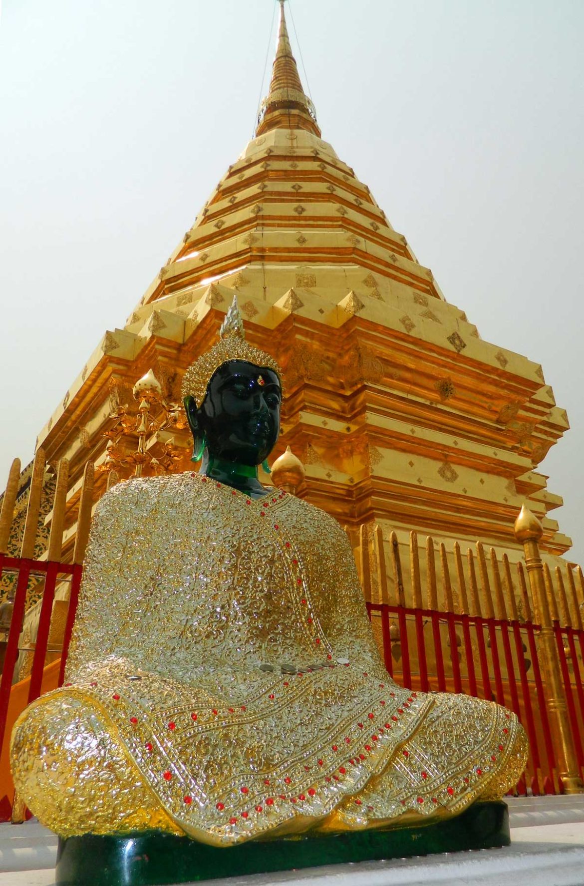 Templo de Doi Suthep, em Chiang Mai