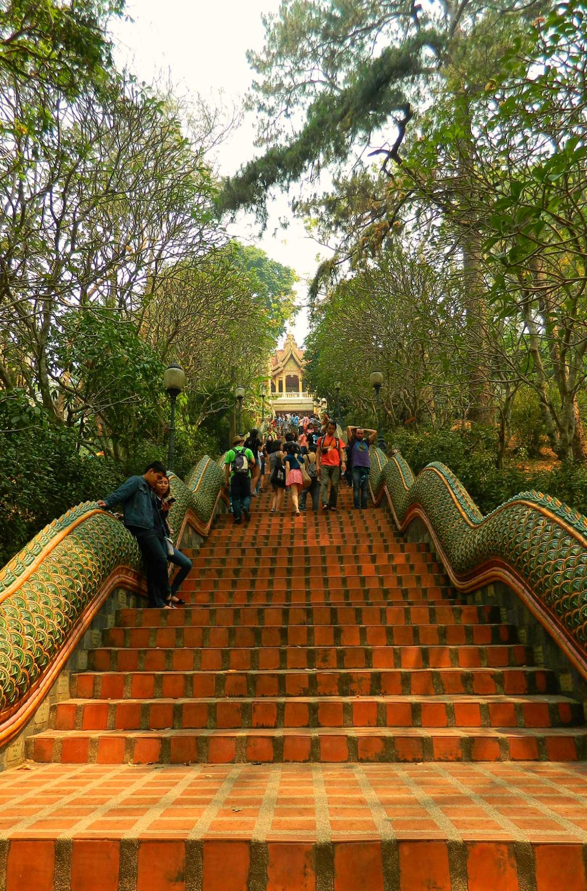 Templo de Doi Suthep, em Chiang Mai