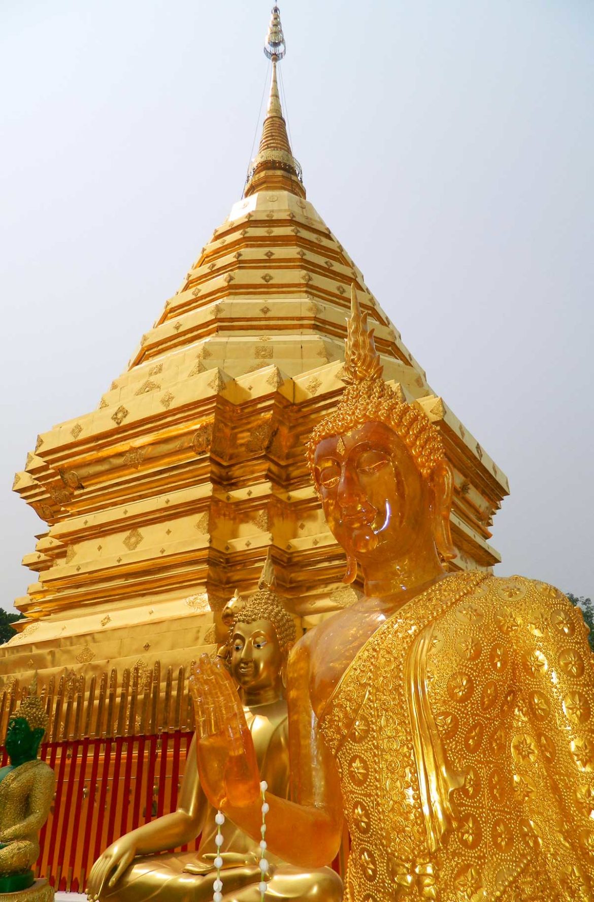 Templo de Doi Suthep, em Chiang Mai