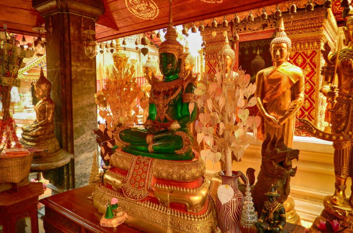 Templo de Doi Suthep, em Chiang Mai