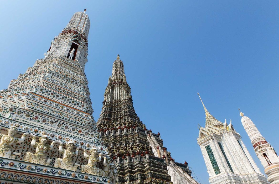 Wat Arun, ou Templo do Amanhecer, em Bangkok