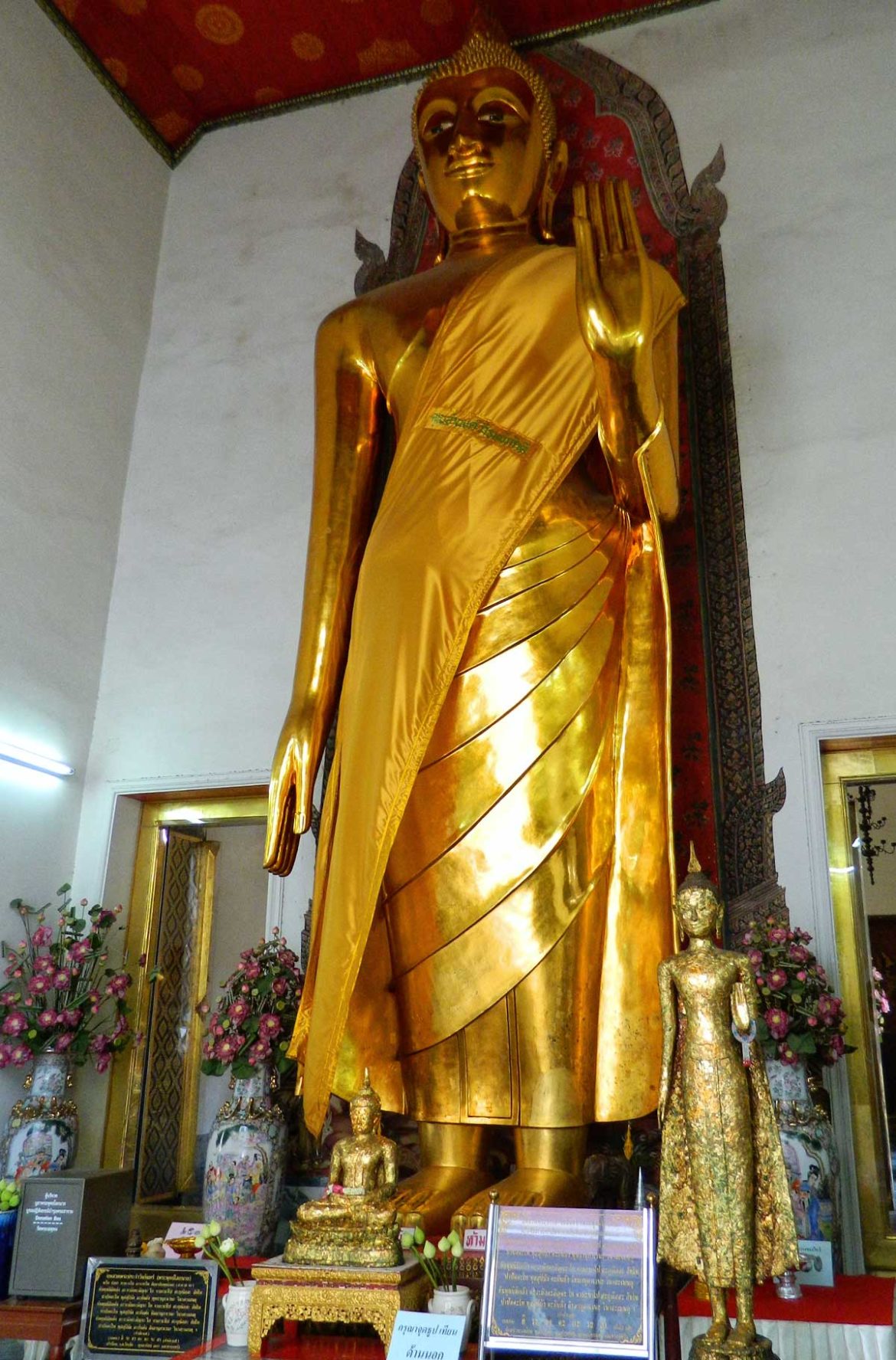 Wat Pho, ou Templo do Buda Reclinado, em Bangkok