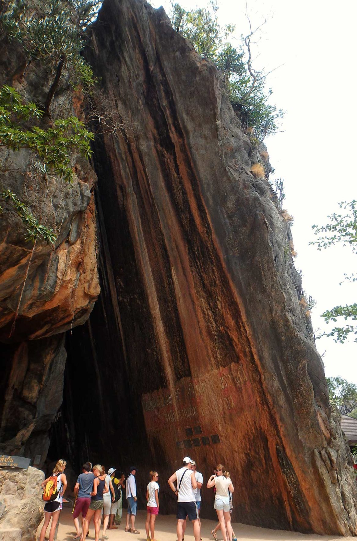 Caverna em 'James Bond Island', em Phang Nga