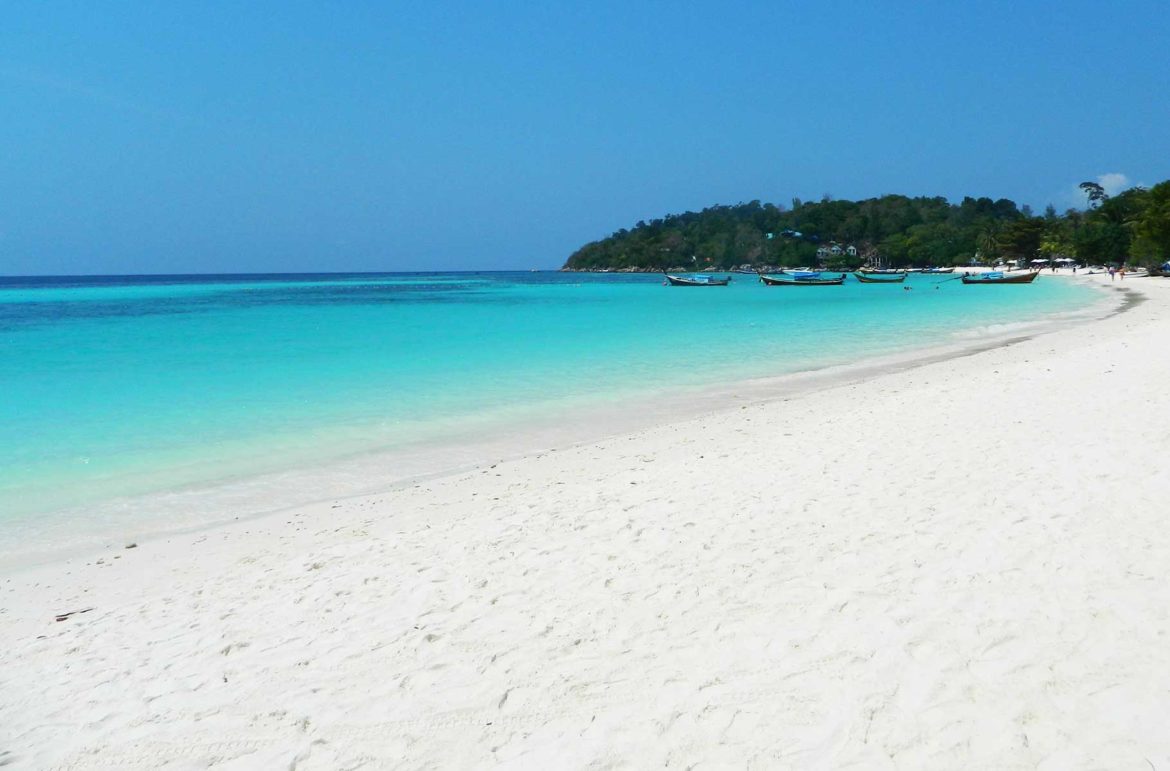 Pattaya Beach, na Ilha de Koh Lipe