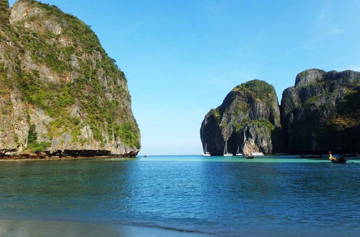 Maya Bay, no Arquipélago de Koh Phi Phi