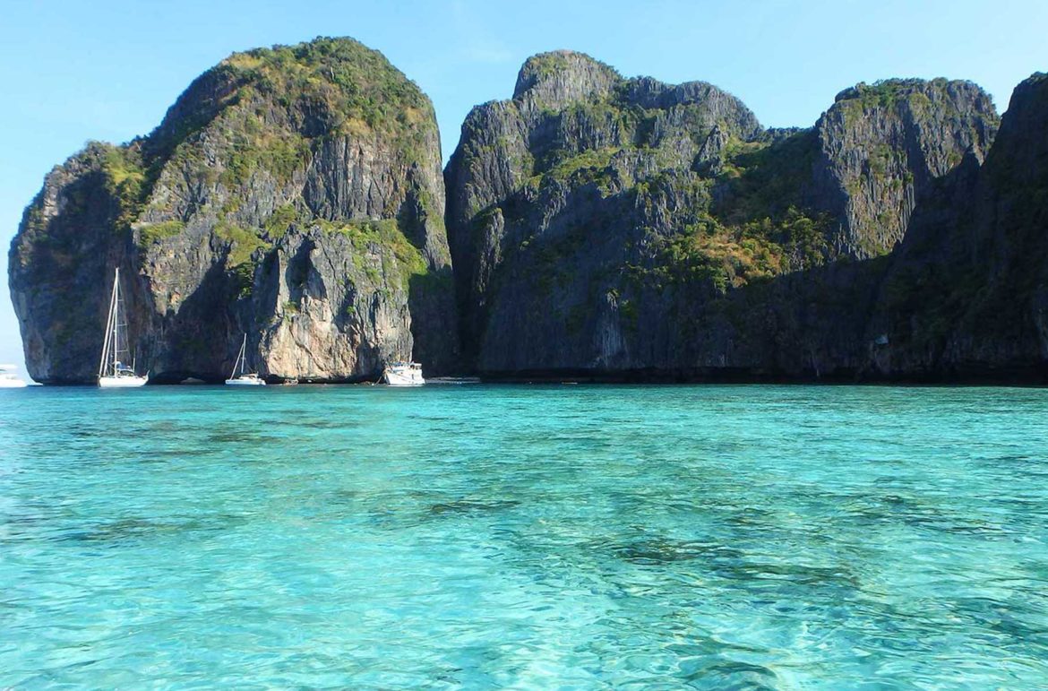 Maya Bay, no Arquipélago de Koh Phi Phi