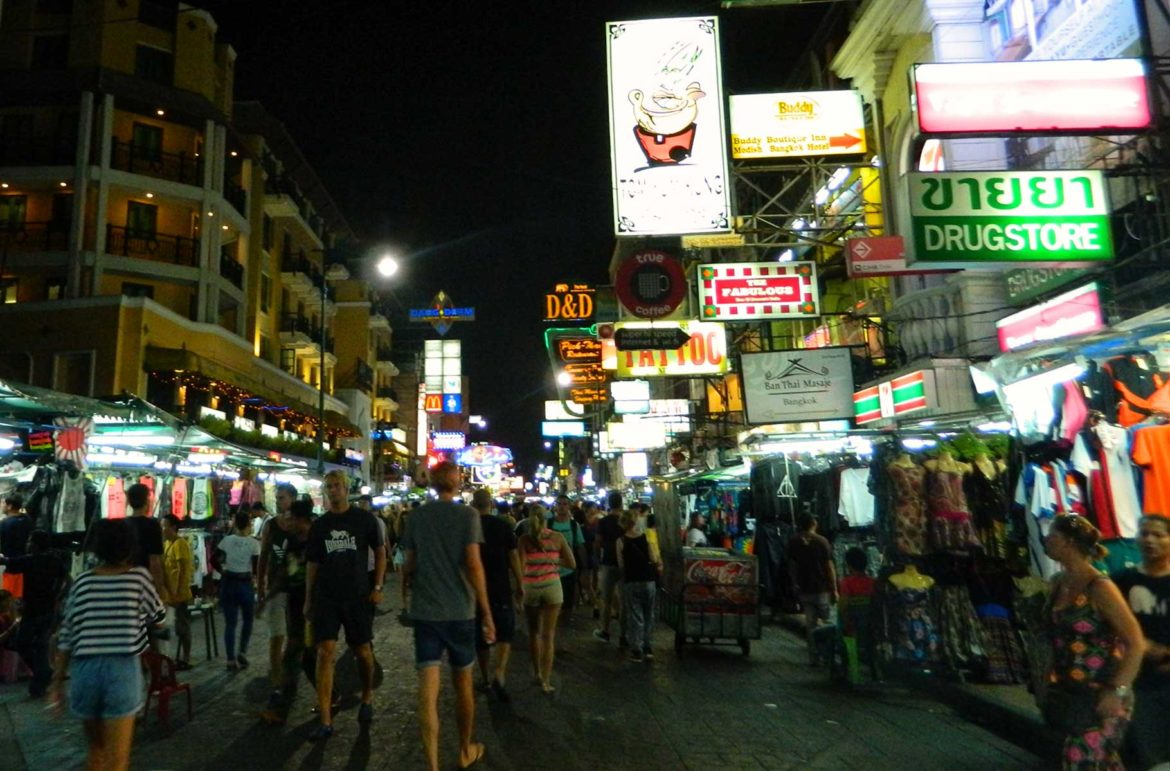 Khaosan Road, em Bangkok
