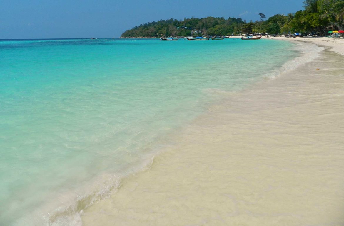 Pattaya Beach, na Ilha de Koh Lipe