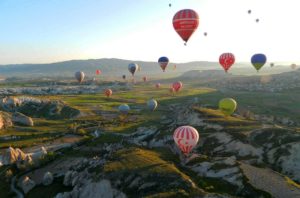 Guia de Viagem Turquia - Voo de balão na Capadócia