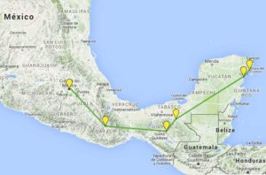 Guia de Viagem México - Roteiro