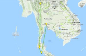 Guia de Viagem Tailândia - Roteiro