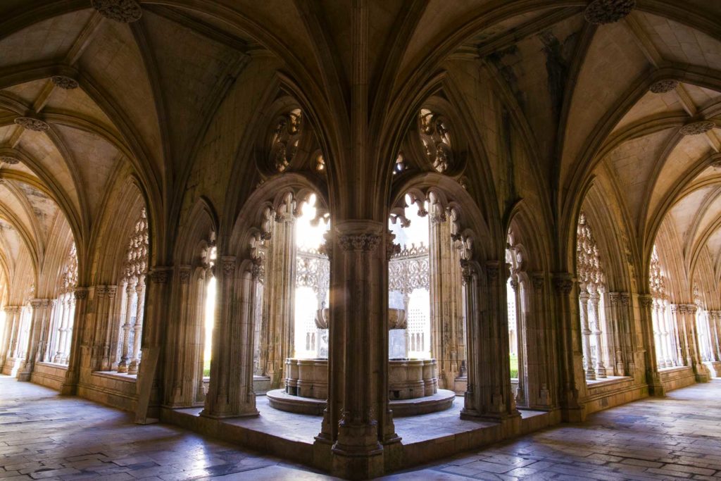 Claustro Real, no Mosteiro da Batalha (Portugal)