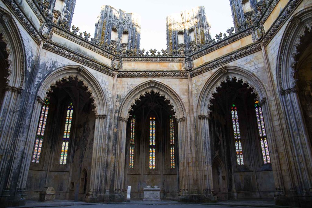 Capelas Imperfeitas, no Mosteiro da Batalha (Portugal)