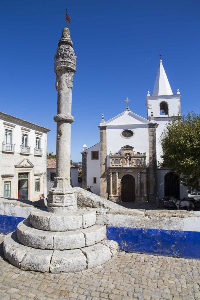 Cidade medieval de Óbidos, em Portugal