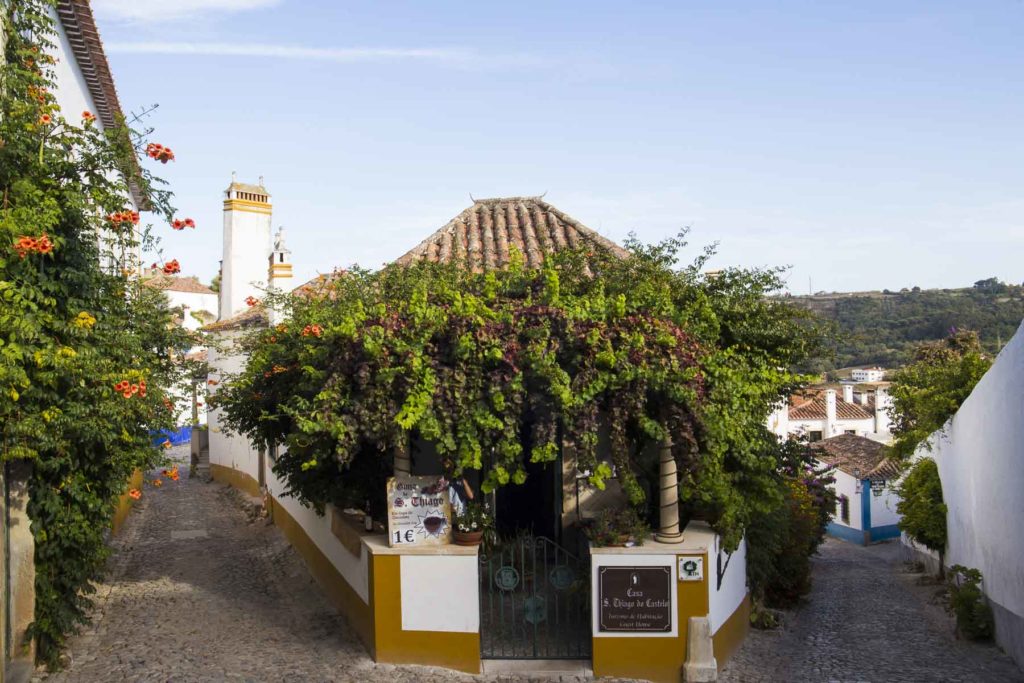 Cidade medieval de Óbidos, em Portugal