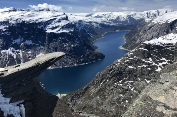 Lugares mais incríveis da Europa Lugares mais incríveis da Europa - Troltunga (Noruega)