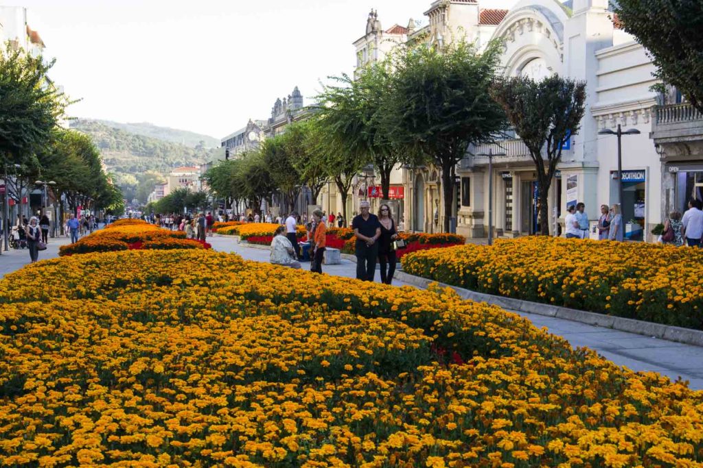 Avenida da Liberdade, em Braga (Portugal)