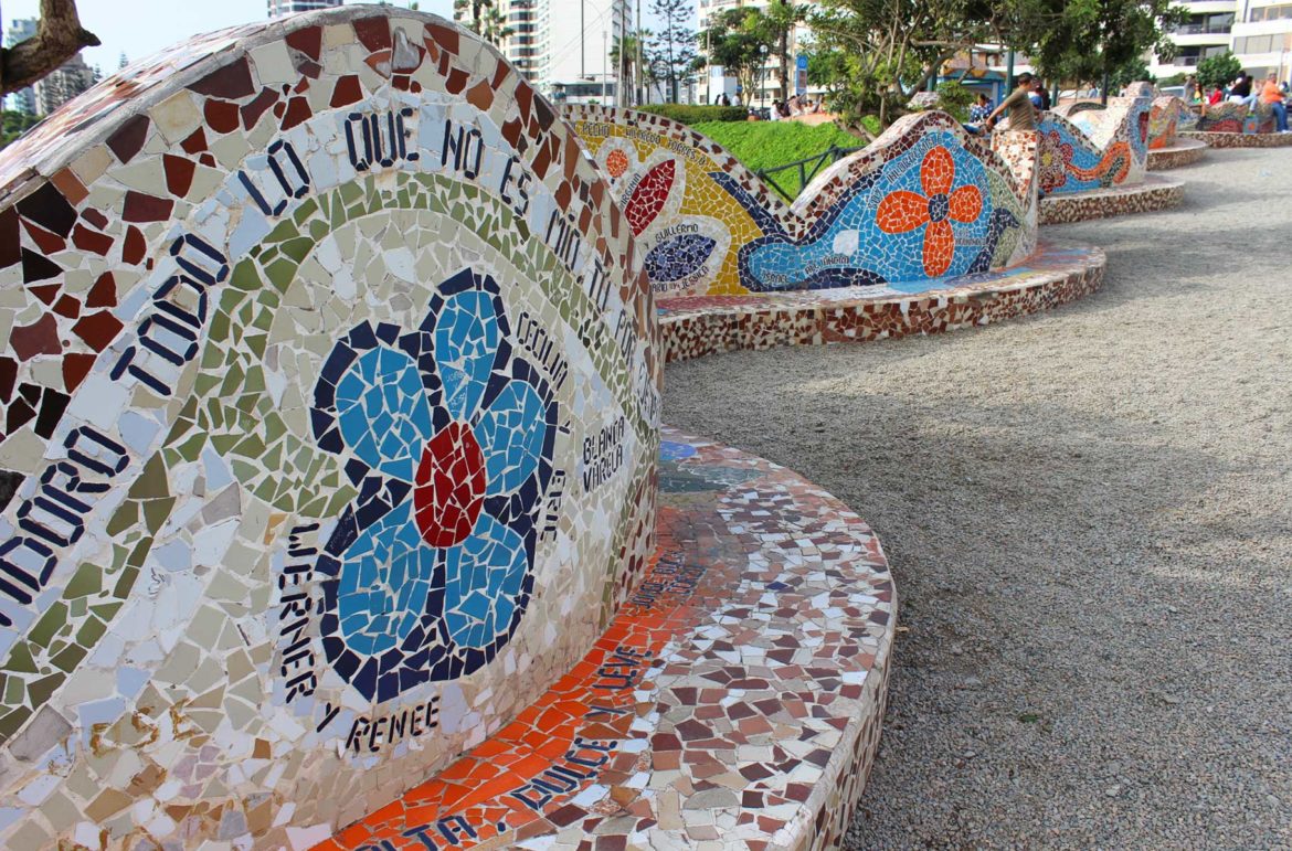 Fotos do Peru - Parque del Amor, em Lima