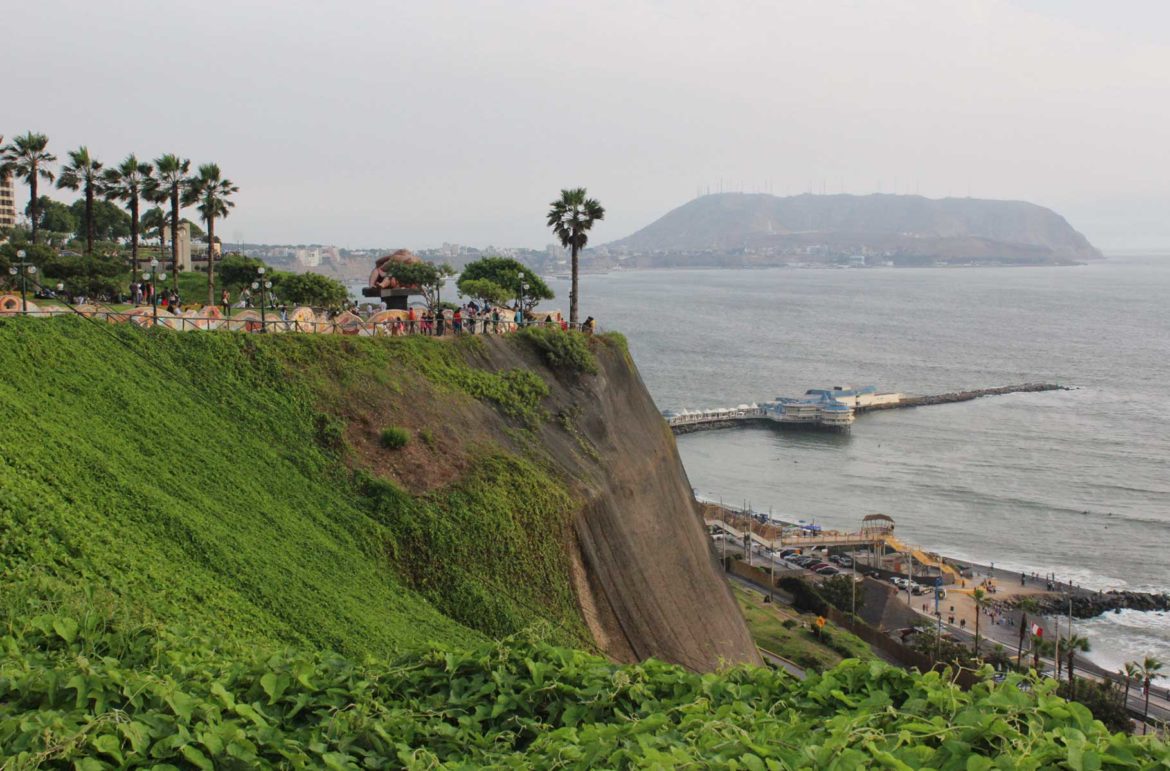 Fotos do Peru - Vista do bairro de Miraflores, em Lima